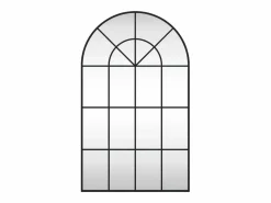 Espejo de pared arco de hierro 60x100 cm ES641122 Negro Online