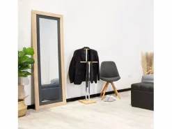 duehome Espejo de pared Kira Cambria - Grafito Marru00f3n Best