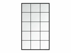 Espejo de pared metal 100x60 cm ES511091 Negro Sale