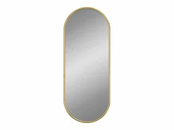 Espejo de pared ovalado 60x25 cm ES405565 Dorado Clearance