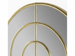 Les Tendances Espejo de pared TOKA de metal – L 72 x H 150 cm Dorado