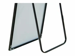 Espejo de pie - Marco de metal - 180 x 80 cm - Rectangular - Para salón o vestidor -^ Clearance