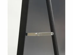 Espejo|Espejo de pie - Marco de metal - 180 x 80 cm - curvo - para salón o vestidor -