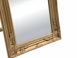 OZAIA Espejo de pie con marco HONORE - madera de eucalipto - 50 x 170 cm - Dorado Online