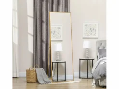 Espejo de pie rectangular 164×54 cm con marco – Diseño minimalista y moderno^ New