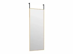 Accesorios De Cuarto De Baño|Espejo De Cuarto De Baño|Espejo de puerta 30x80 cm Cristal y aluminio
