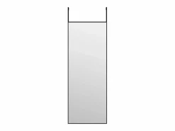 Accesorios De Cuarto De Baño|Espejo De Cuarto De Baño|Espejo de puerta 30x80 cm Cristal y aluminio