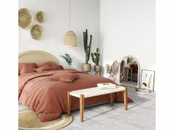 Rendez-Vous Déco Espejo de ratán natural 70x85 cm - Indra Beige Online
