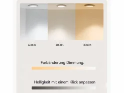 Espejo LED redondo de 70 cm con función antivaho y 3 configuraciones de temperatura - Vidrio y metal^Hauss Spole Best