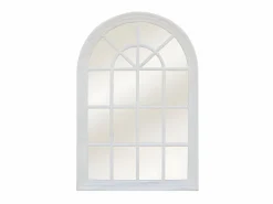 OZAIA Espejo MONTESQUIEU - madera de paulownia - 120 x 80 cm Blanco Outlet