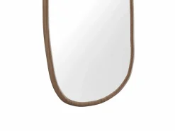 OZAIA Espejo De Pared|Espejo|Espejo orgánico de hevea, An. 49 x Alt. 100 cm, MEIXI
