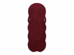 OZAIA Espejo orgánico de terciopelo, L. 60 x H. 160 cm, Burdeos, LINOA Granate Best