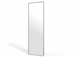 OZAIA Espejo De Pared|Espejo|Espejo rectangular metálico, An. 55x Alt. 170 cm, Cromado, REFLEYA