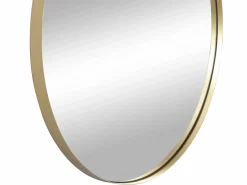 OZAIA Espejo De Pared|Espejo|Espejo redondo de pared de metal - D.80 cm - - JAFFREL