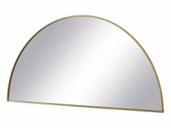 Espejo semicircular design de metal - Ancho 50 x Alt. 100 cm - - GAVRA^OZAIA Clearance