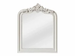 OZAIA Espejo trumeau de madera de paulownia, L. 80 x Alt. 100 cm, mate, NOVARA Blanco Online