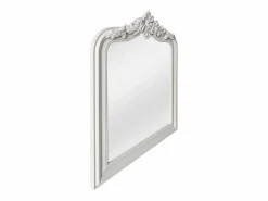 OZAIA Espejo trumeau de madera de paulownia, L. 80 x Alt. 100 cm, mate, NOVARA Blanco Online