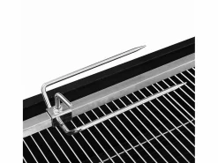 Espetón de asado/barbacoa eléctrica de acero inoxidable^vidaxl Clearance