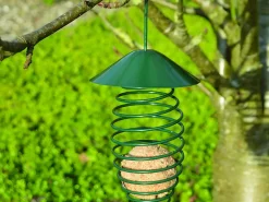 ESSCHERT DESIGN Espiral de pájaros con tejado Verde Sale