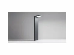 Iluminación Exterior|Energía Solar|Estaca solar LED para suelo de 2,2 W, funciona con batería y fotovoltaica, IP54, color oscuro.