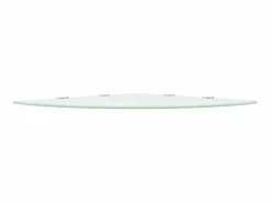 Estante de esquina con soportes cromados vidrio 45x45 cm ES515316^ Clearance