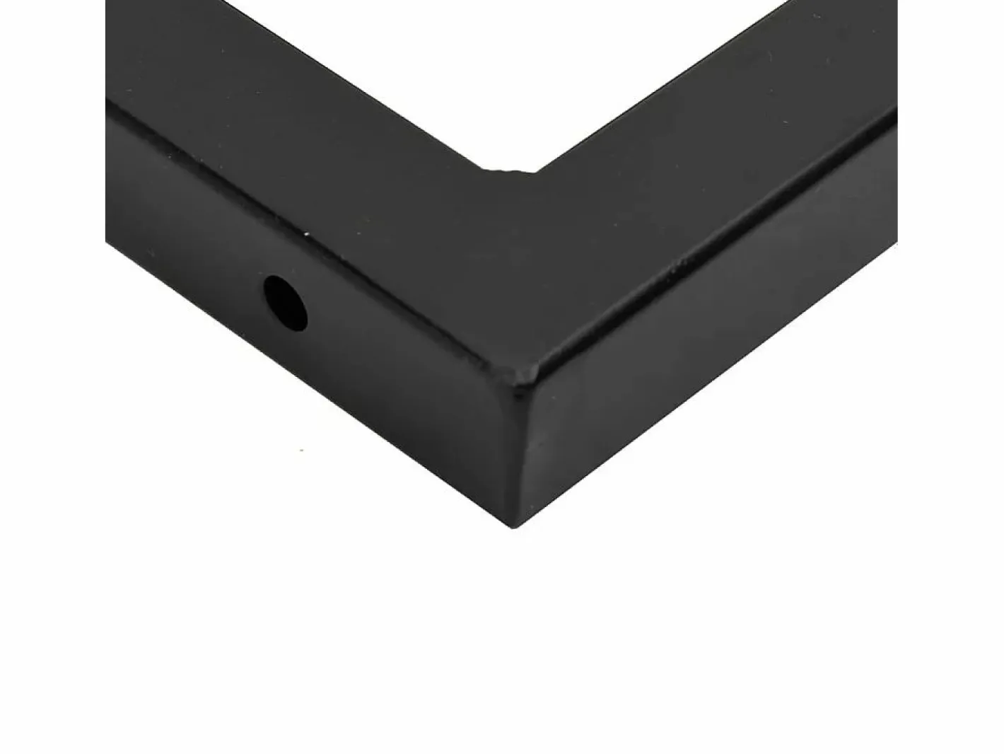 Estante de lavabo de pared de acero y madera maciza de haya^vidaxl Best