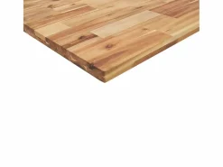 Estante de lavabo de pared acero y madera maciza de acacia^vidaxl Clearance