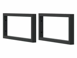 vidaxl Estantería Sobre Inodoro|Estante de lavabo de pared acero y madera maciza de acacia