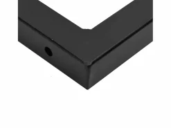 vidaxl Estantería Sobre Inodoro|Estante de lavabo de pared acero y madera maciza de acacia