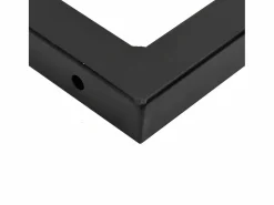 vidaxl Estantería Sobre Inodoro|Estante de lavabo de pared de acero y madera maciza de haya
