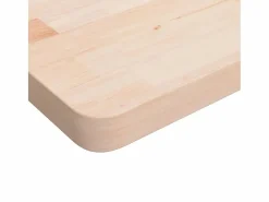 Estante de lavabo de pared de acero y madera maciza de roble^vidaxl Sale