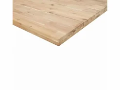 Estante de lavabo de pared acero y madera maciza de acacia^vidaxl Sale