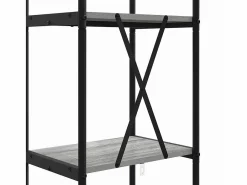 Clicnbuy Estante de libros sonoma 40 x 30 x 146 cm Gris New