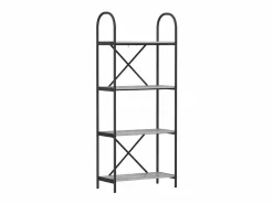 Clicnbuy Estante de libros sonoma 60 x 30 x 146 cm Gris Outlet
