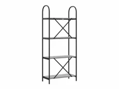 Clicnbuy Estante de libros sonoma 60 x 30 x 146 cm Gris Outlet