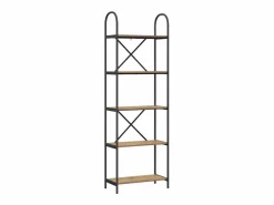 Clicnbuy Estante de libros Roble artisan 60 x 30 x 183 cm Marru00f3n Best