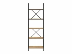 Clicnbuy Estante de libros Roble artisan 60 x 30 x 183 cm Marru00f3n Best