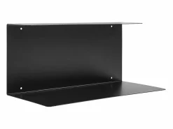 ebuy24 Baúl Y Arcón|Estante de pared de acero 40 x 18 x 18 cm