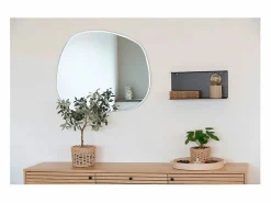 ebuy24 Baúl Y Arcón|Estante de pared de acero 40 x 18 x 18 cm
