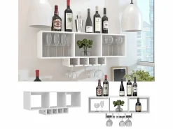 Estante para copas de vino 90x32.5x22 vin^Vicco Outlet