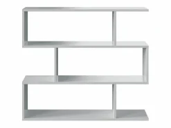 Loungitude Estantería con 3 compartimentos - L110 cm - Athena Blanco Discount