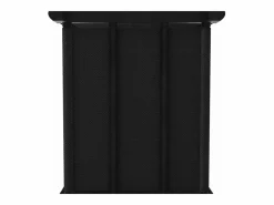Clicnbuy Estantería de 5 cubos de tela negra 103x30x72,5 cm Negro New
