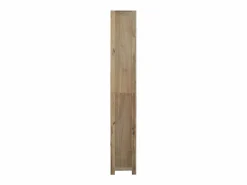 vidaxl Vitrina|Estantería de 7 nieveles madera maciza de acacia 80x30x200 cm