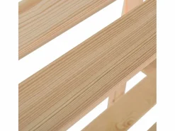 Estantería|Estantería de 3 niveles madera pino maciza 60x28,5x90 cm ES741002