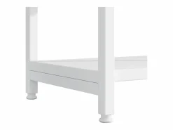 Estantería de almacenaje moderna de estilo minimalista - 160 x 30 x 180 cm - MDF + metal -^Merax Discount