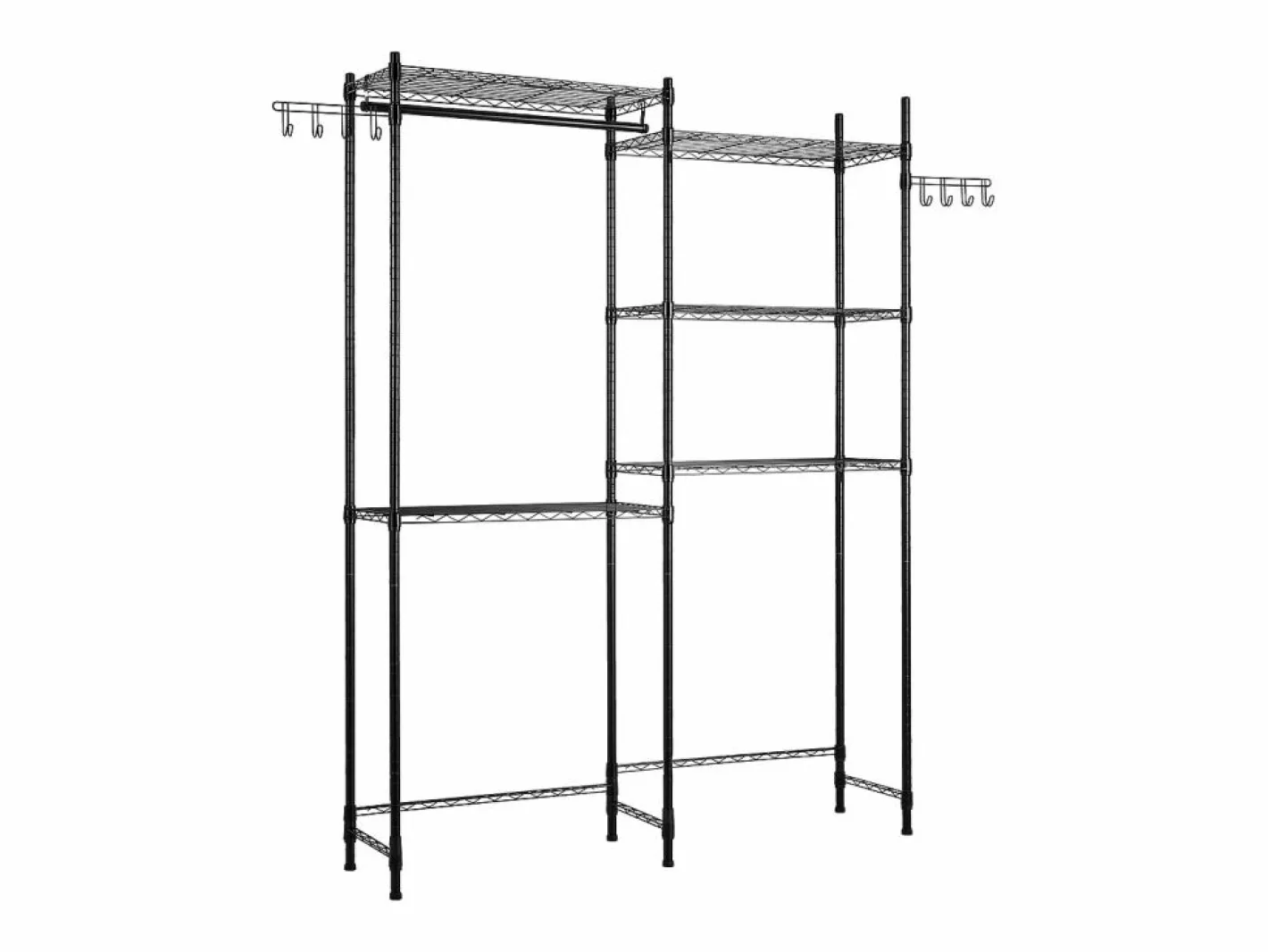 Mueble Para Lavadora|Estantería de Almacenamiento SucceBuy, para Lavadora y Secadora, 5 Niveles,
