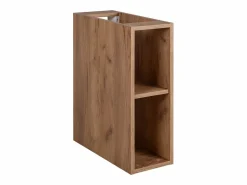 Estantería de baño 20 cm roble craft dorado Marru00f3n Best