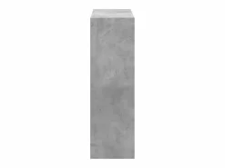 Estantería de madera de ingeniería hormigón 102x32x102 cm^Clicnbuy Best