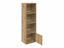 Estantería de madera de ingeniería roble artisan 31x24x102 cm^Clicnbuy Online
