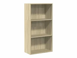 Clicnbuy Estantería de madera de ingeniería roble Sonoma 60x30x114 cm Marru00f3n New